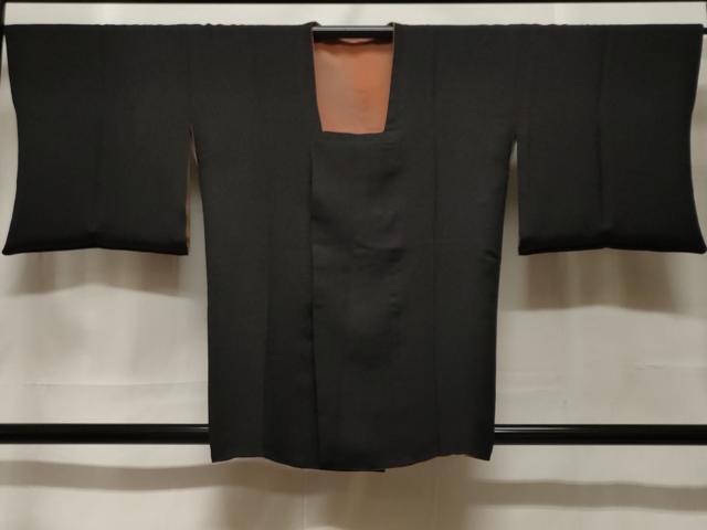平和屋着物＃道行コート　リバーシブル　霞地紋　霞文　暈し染め　正絹　逸品　CABF3874ev