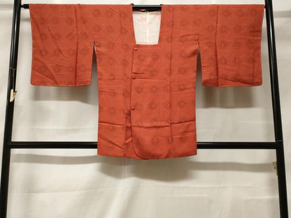 平和屋着物＃道行コート　花丸文　正絹　逸品　未使用　CABF3883ev