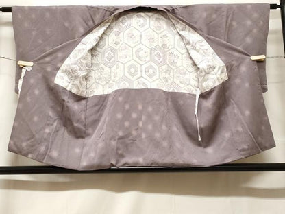 平和屋着物＃道行コート　蜀江花文　暈し染め　正絹　逸品　CABF3889ev