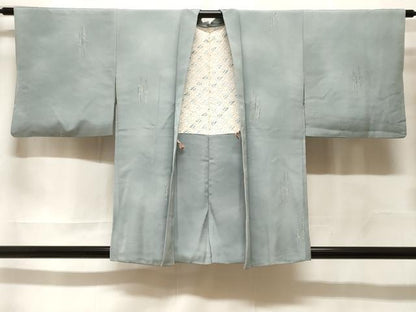 平和屋着物＃羽織　笹竹文　暈し染め　金彩　正絹　逸品　CABF3892ev
