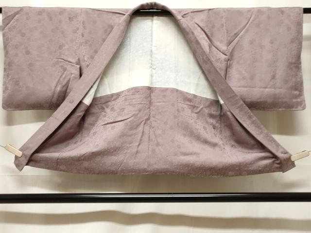 平和屋着物＃羽織　地紋起こし　花唐草文　正絹　逸品　未使用　CABF3902ev