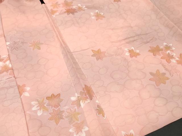 平和屋着物＃羽織　地紋起こし　楓文　正絹　逸品　CABF1316in 平和屋着物＃羽織 地紋起こし 楓 暈し染め 正絹 逸品 CABB1584in