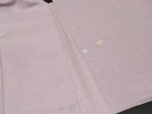 平和屋着物＃羽織　寿光織　箔散らし文　金銀糸　正絹　逸品　CABF3919ev