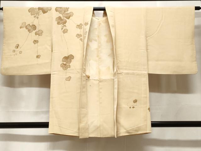 平和屋着物＃羽織　蔦の葉文　金彩　正絹　逸品　CABF3933ev