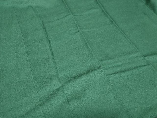 平和屋着物＃道行コート　リバーシブル　黒地　ショール付き　ロング丈　正絹　逸品　CABF3953ev