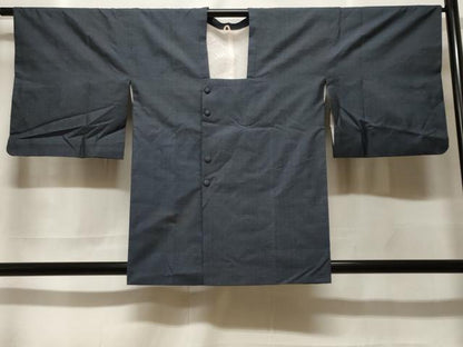 平和屋着物＃道行コート　本場大島紬　80亀甲　総詰め　正絹　逸品　CABF3963ev