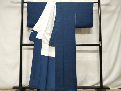 平和屋着物■上質な小紋　霞文　金彩　正絹　逸品　CABF3989ev