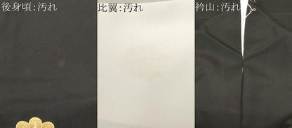 平和屋着物■豪華黒留袖 駒刺繍 流水枝松花文 暈し染め 金彩 正絹 逸品 CABF4022ev