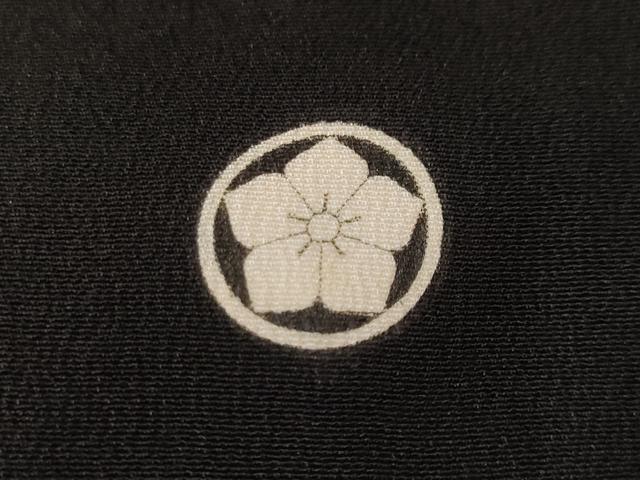 平和屋着物■豪華黒留袖 駒刺繍 尾長鳥遠山草花文 暈し染め 金彩 正絹 逸品 CABF4048ev