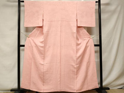 平和屋着物■上質な色無地　人物風景地紋　虹色　正絹　逸品　CABF4067ev