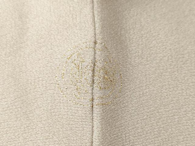平和屋着物■豪華黒留袖 駒刺繍 立波枝松飛鶴花文 金彩 正絹 逸品 CABF4098ev