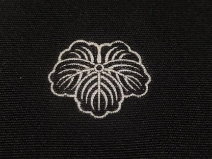 平和屋着物■豪華黒留袖 松竹梅扇面花文 金彩 正絹 逸品 CABF4100ev