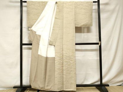 平和屋着物■訪問着 露芝文 正絹 逸品 CABF4114ev