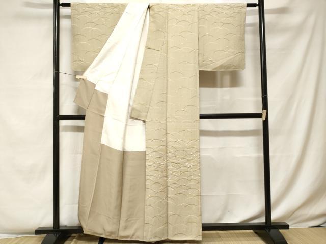 平和屋着物■訪問着 露芝文 正絹 逸品 CABF4114ev