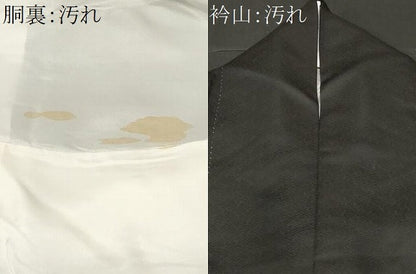 平和屋着物■豪華黒留袖 駒刺繍 萬寿染 流水群鶴藤花房文 金彩 正絹 逸品 CABF4155ev