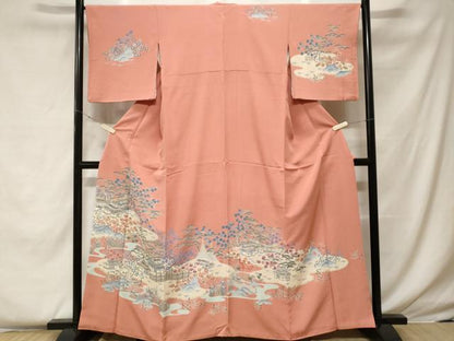平和屋着物■訪問着 松竹梅御所解文 正絹 逸品 CABF4168ev