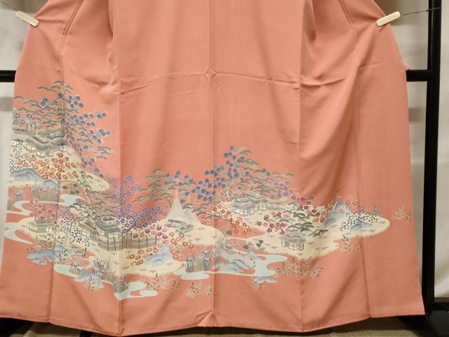 平和屋着物■訪問着 松竹梅御所解文 正絹 逸品 CABF4168ev