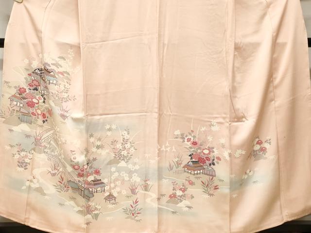平和屋着物■訪問着　御所解文　暈し染め　正絹　逸品　未使用　CABF4211ev 平和屋着物□訪問着 御所解文 暈し染め 金彩 正絹 逸品 CABE3445evの