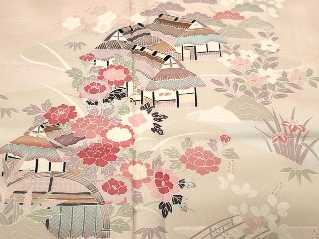 平和屋着物■訪問着　御所解文　暈し染め　正絹　逸品　未使用　CABF4211ev 平和屋着物□訪問着 御所解文 暈し染め 正絹 逸品 未使用