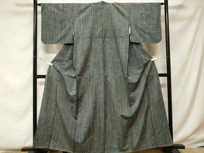 平和屋着物■上質な紬 霞文 正絹 逸品 未使用 CABF4284ev