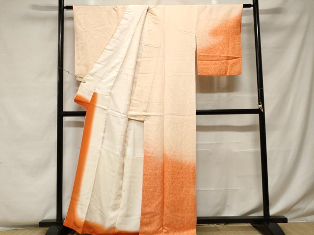 平和屋着物■訪問着 霞文 暈し染め 正絹 逸品 CABF4296ev