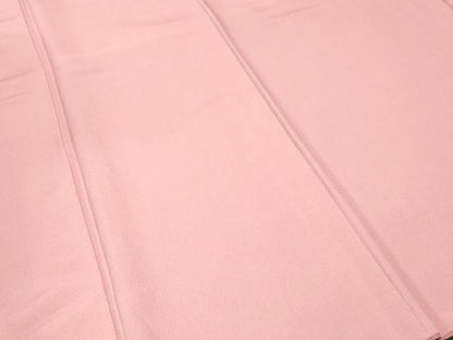 平和屋着物■上質な色無地 撫子色 正絹 逸品 CABF4329ev