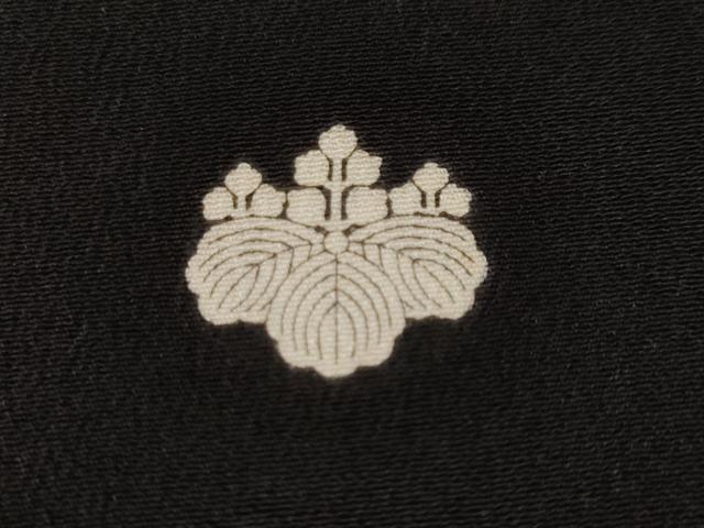平和屋着物■豪華黒留袖　作家物　御所車松竹梅花文　暈し染め　金彩　正絹　逸品　CABF4359ev