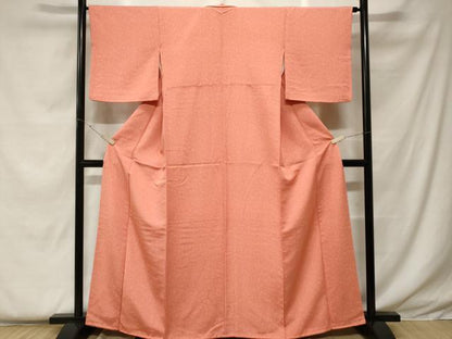 平和屋着物■江戸小紋　葡萄蔦の葉文様　正絹　逸品　CABF4379ev