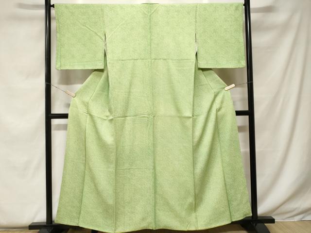 平和屋着物■大変加工の良い総絞り小紋 正絹 逸品 CABF4380ev
