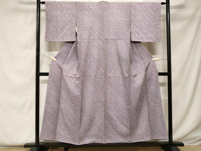 平和屋着物■大変加工の良い総絞り小紋 正絹 逸品 CABF4385ev