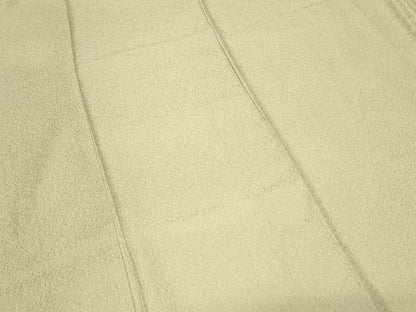 平和屋着物■上質な色無地 霞地紋 抹茶色 正絹 逸品 CABF4393ev