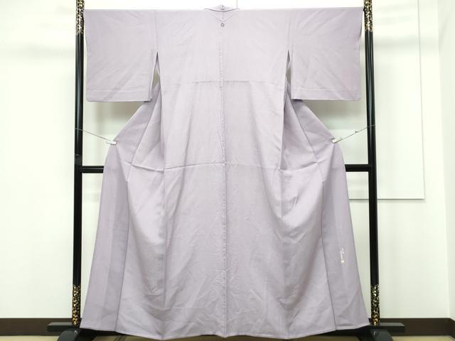 平和屋着物▽江戸小紋 単衣 岡崎謹製 極小鮫小紋柄 正絹 逸品 CABF4414rv
