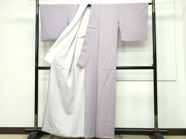 平和屋着物▽江戸小紋 単衣 岡崎謹製 極小鮫小紋柄 正絹 逸品 CABF4414rv