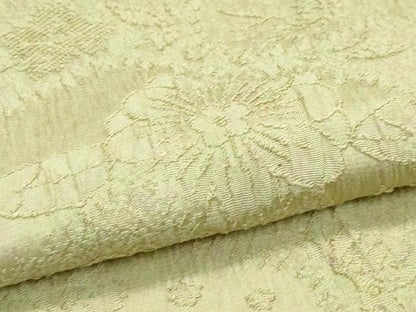 平和屋着物▽上質な小紋　単衣　辻が花地紋　正絹　逸品　CABF4425rv
