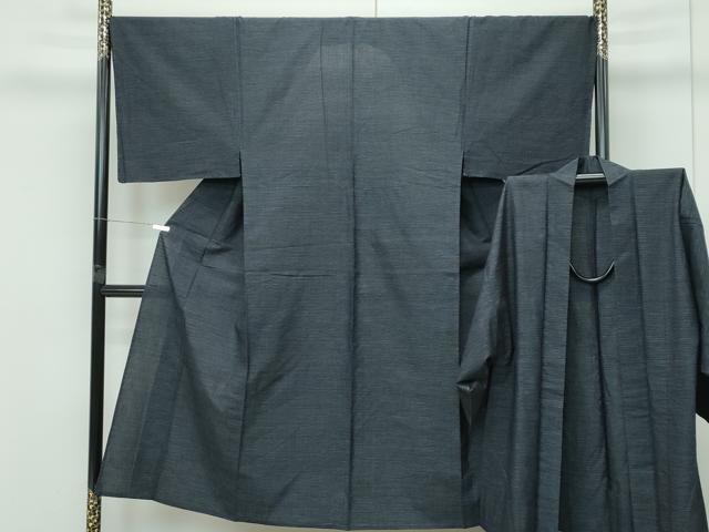 平和屋着物▽男性　綿薩摩　単衣　100亀甲　総詰め　アンサンブル　木綿　逸品　未使用　CABF4427rv