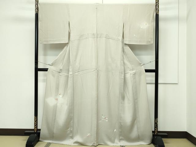 平和屋着物▽訪問着 単衣 吹寄せ文 暈し染め 金彩 正絹 逸品 CABF4435rv