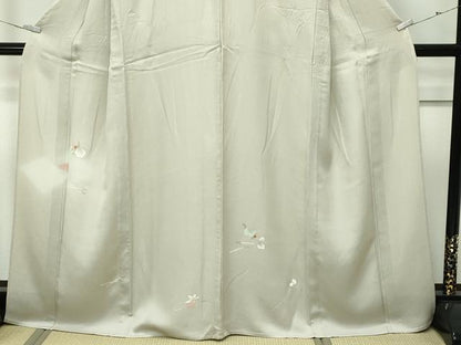 平和屋着物▽訪問着 単衣 吹寄せ文 暈し染め 金彩 正絹 逸品 CABF4435rv