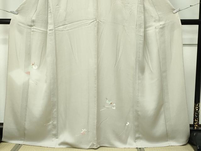 平和屋着物▽訪問着 単衣 吹寄せ文 暈し染め 金彩 正絹 逸品 CABF4435rv