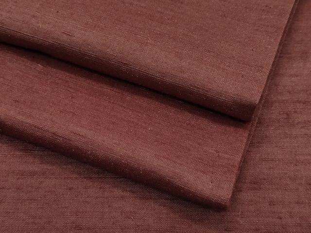 平和屋着物▽上質な紬 単衣 霞文 正絹 逸品 CABF4439rv