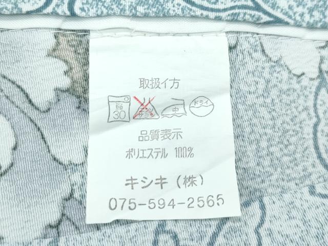 平和屋着物▽小紋　単衣　牡丹　たたき染め　洗える着物　未使用　CABF4444rv 平和屋着物▽小紋 単衣 牡丹 たたき染め 洗える着物 未使用 CABF4444rv