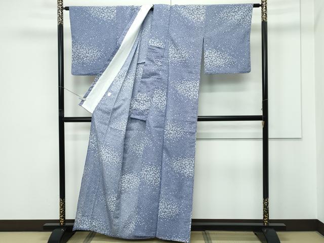 平和屋着物▽小紋　単衣　花尽くし　洗える着物　CABF4454rv 平和屋着物▽小紋 単衣 花尽くし 洗える着物 CABF4454rv
