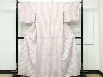 平和屋着物▽洗える最高級着物　＜英＞はなぶさ謹製　小紋　単衣　立涌文様　CABF4474rv