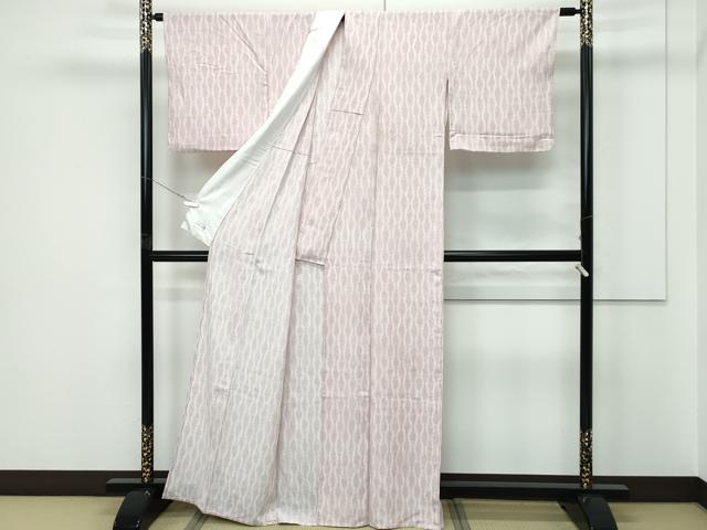 平和屋着物▽洗える最高級着物　＜英＞はなぶさ謹製　小紋　単衣　立涌文様　CABF4474rv