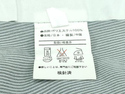 平和屋着物▽江戸小紋　単衣　万筋　錫色×灰青　洗える着物　CABF4495rv