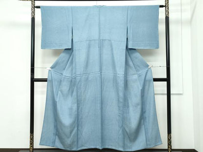 平和屋着物▽江戸小紋　単衣　寄せ小紋柄　正絹　逸品　未使用　CABF4520rv