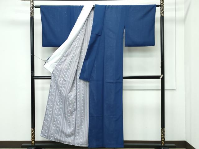 平和屋着物▽色無地　無双　舞蝶間道　洗える着物　CABF4548rv
