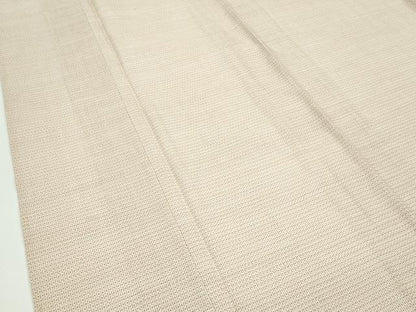 平和屋着物▽結城紬　単衣　100亀甲　総詰め　正絹　逸品　CABF4552rv