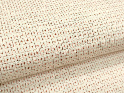 平和屋着物▽結城紬　単衣　100亀甲　総詰め　正絹　逸品　CABF4552rv