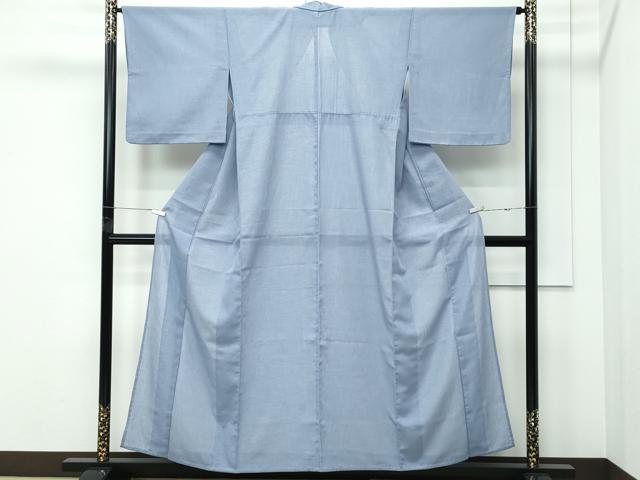 平和屋着物＊夏物 色無地 紗 藤鼠色 洗える着物 CABF4562rv