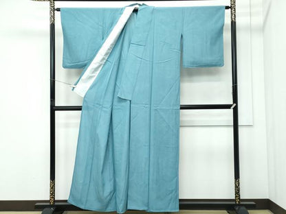 平和屋着物＊夏物 色無地 絽 御召茶色 正絹 逸品 未使用 CABF4605rv